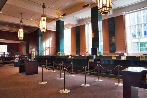 Retail Bank Lobby - Southwest View