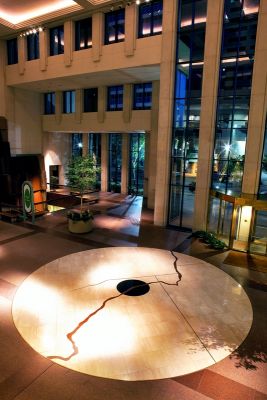 Atrium North View From 2nd Floor - Evening